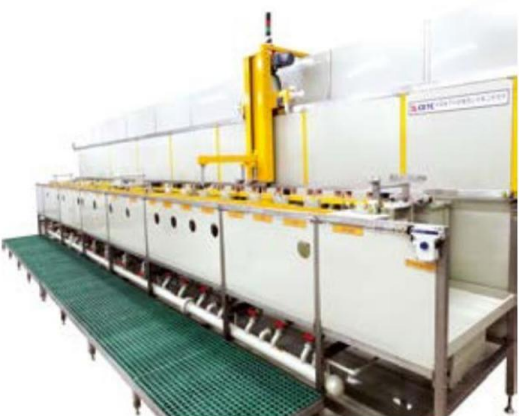 Electroplating production line for Electron components