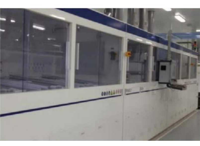 Electroless Ni/Pd/Au line