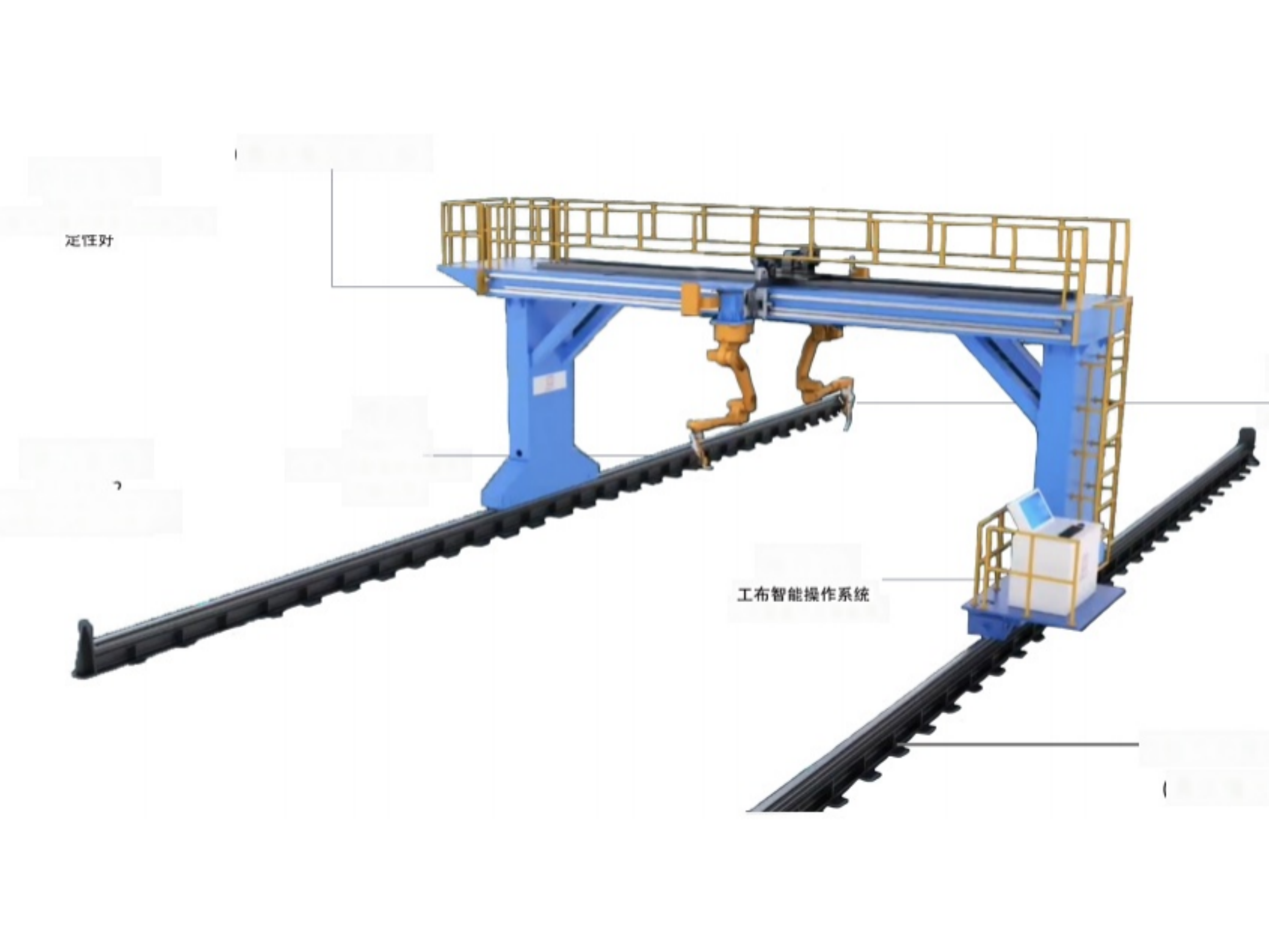Gantry type Nine Axis Intelligent Workstation/GB-SJLM-6Y-24X-1.5Z