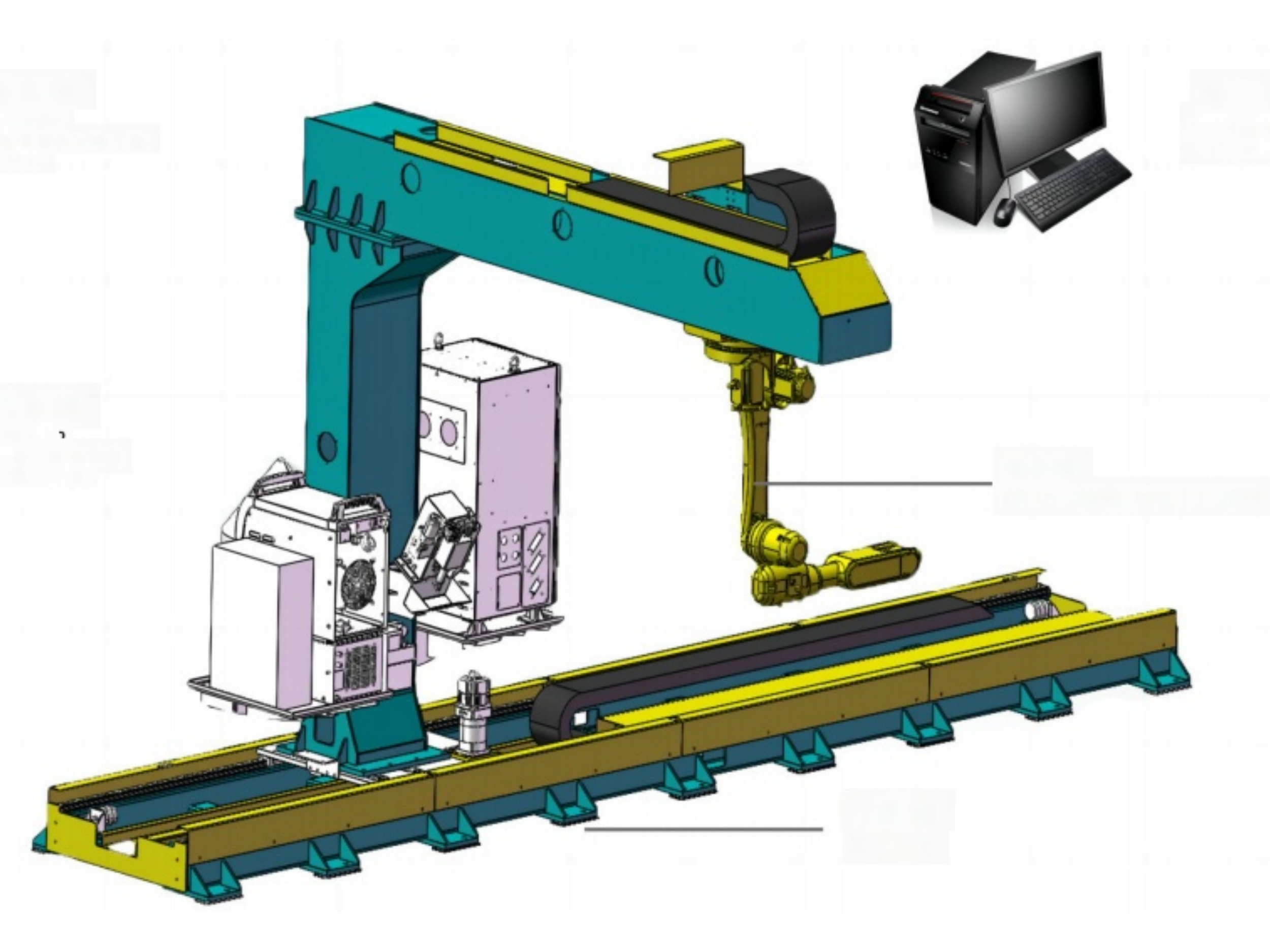 Cantilever Seven Axis Intelligent Workstation/GB-XB-6X